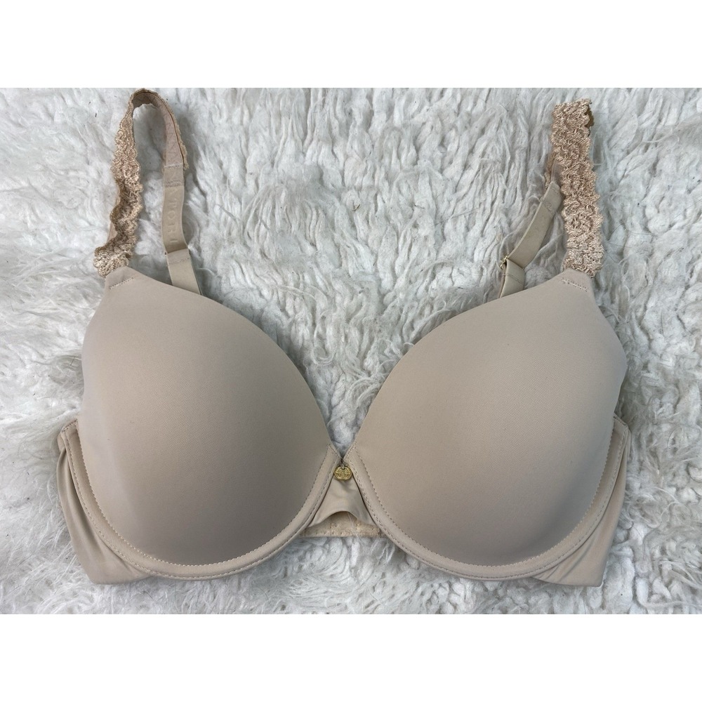 Natori Rose Dream 731080 Women's 32D Creamy Beige Lightly Lined Contour Bra